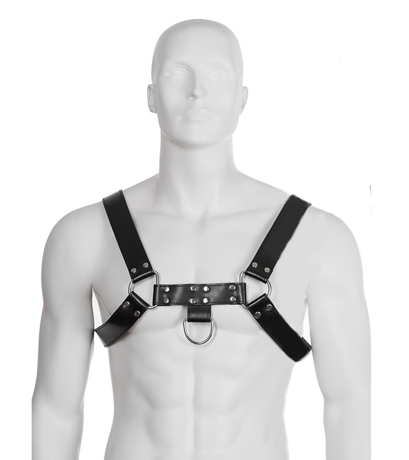Chest Bulldog Harness - BLACK