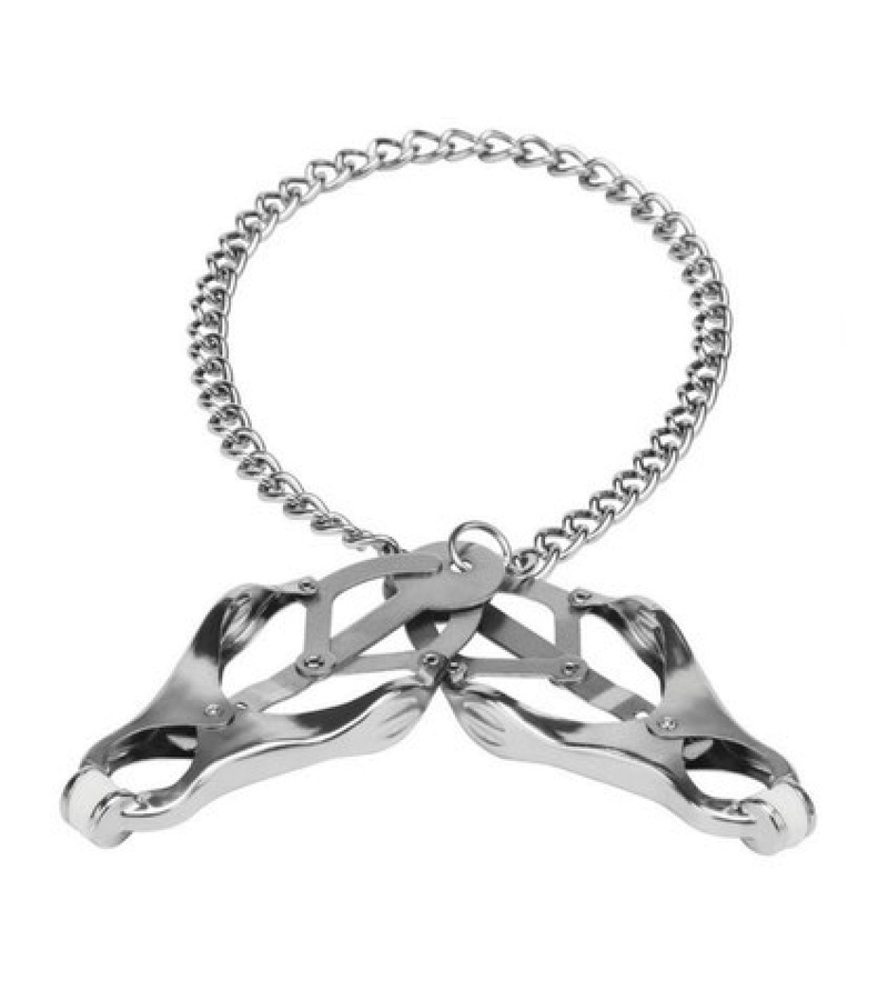 Clover Nipple Clamp W/ Chain 