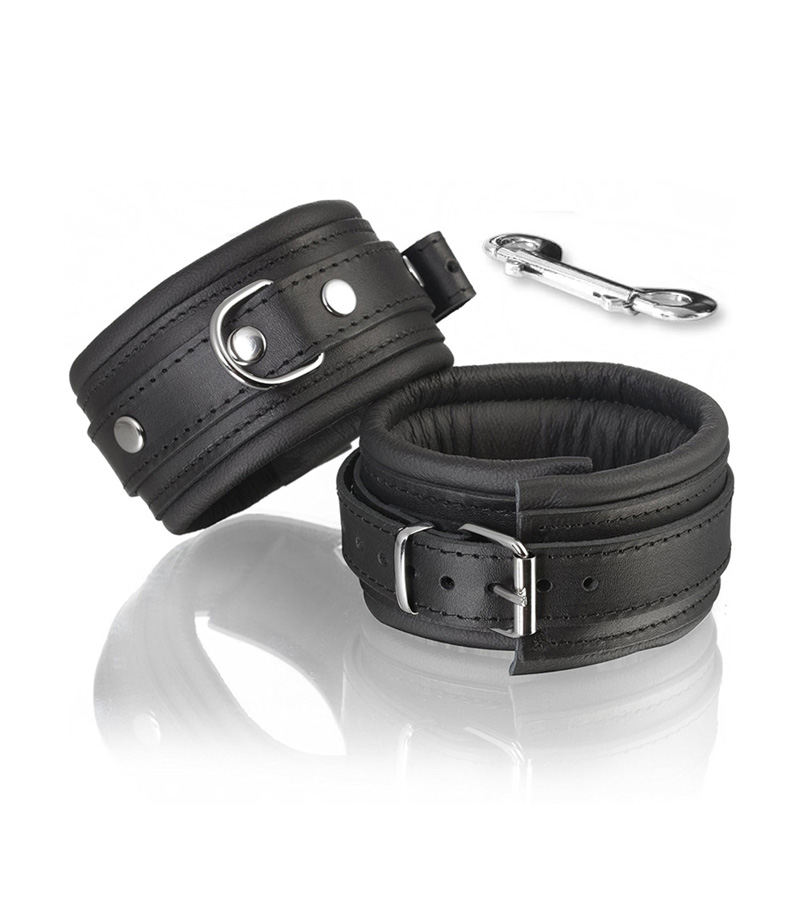 Premium Padded Wrist Cuffs BLACK