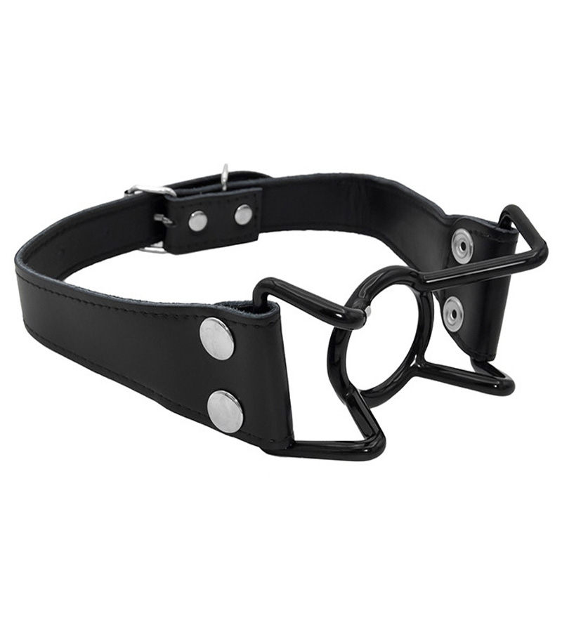 Spider Mouth Gag with BLACK PVC Grip