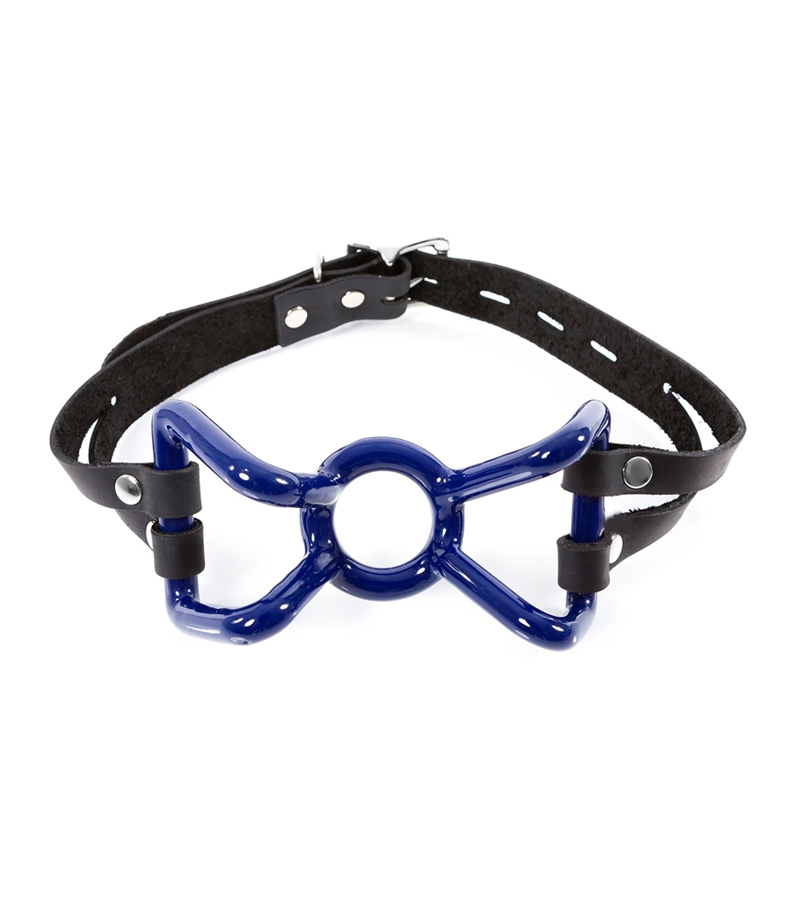 Spider Mouth Gag with BLUE PVC Grip